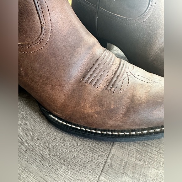 Ariat Heritage R Toe Western Boot Men Size 11 EUC - Picture 4 of 7